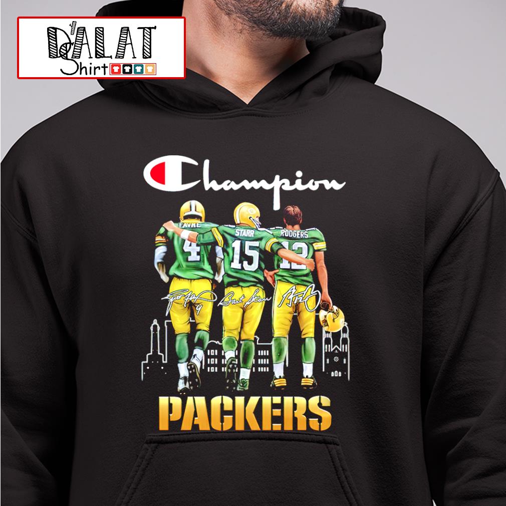 Bart Starr Aaron Rodgers Brett Favre Green Bay Packer Shirt, hoodie,  sweater, long sleeve and tank top