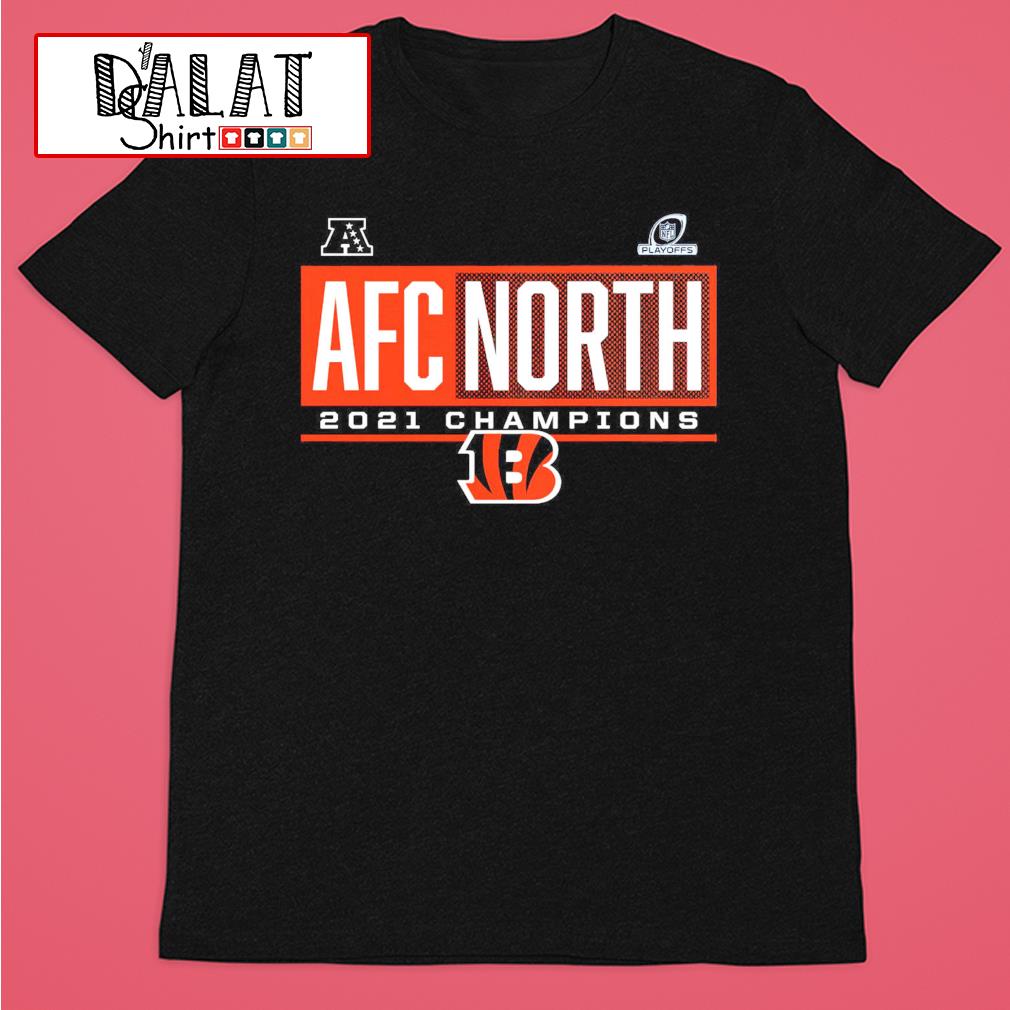 Cincinnati Bengals 2021 Afc North Division Champions Shirt - Trends Bedding