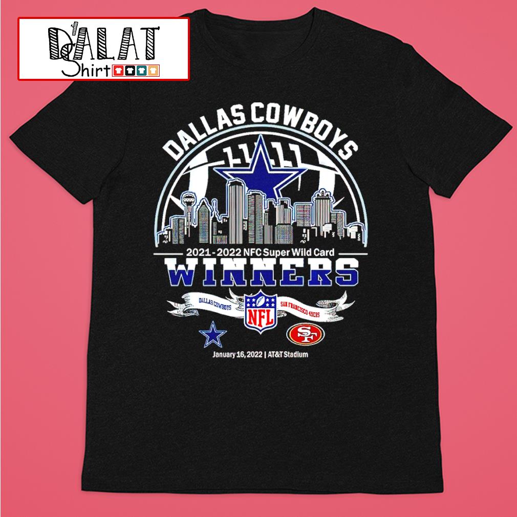 San Francisco 49ers Vs Dallas Cowboys 2021-2022 Super Wild Card T-Shirt,  hoodie, sweater, long sleeve and tank top