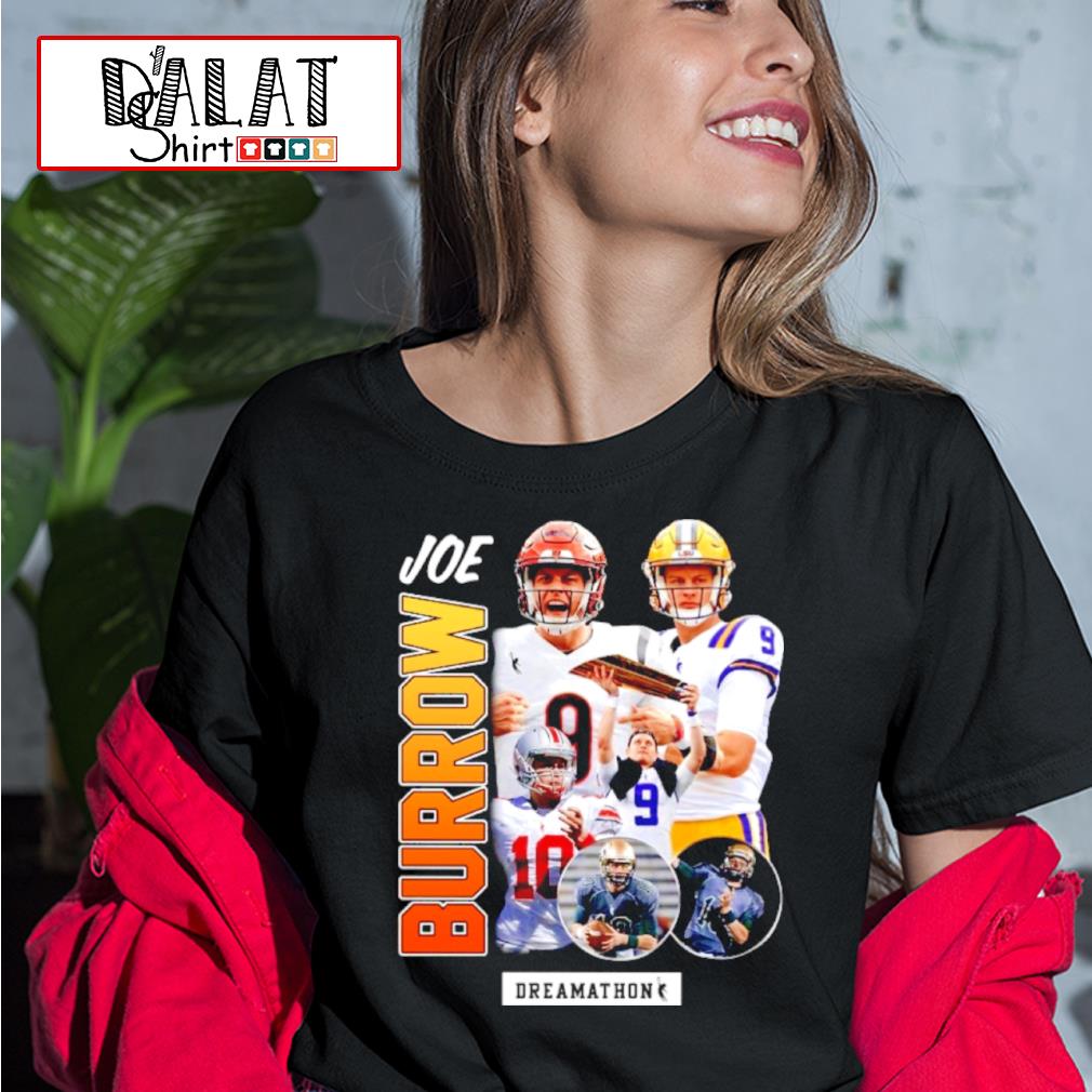 Official Burrow Joe Cincinnati Bengals Dreamathon shirt, hoodie, sweater,  long sleeve and tank top