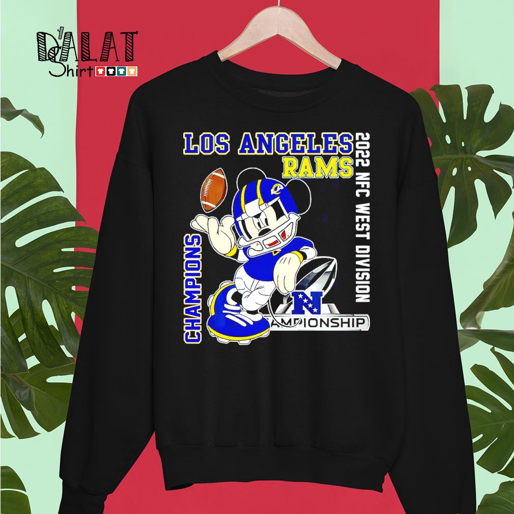 2022 Los Angeles Rams NFC West Division Championship New T-Shirt, hoodie,  sweater, long sleeve and tank top