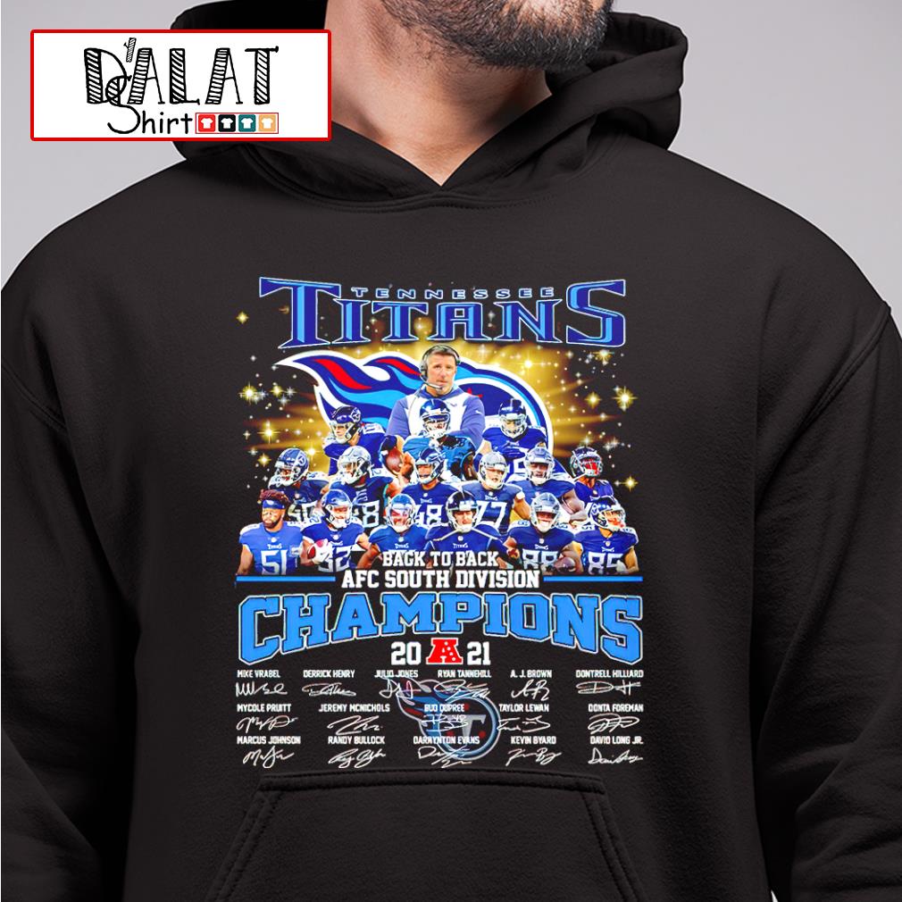 Tennessee Titans AFC South Division Champions 2020 shirt, hoodie, sweater,  long sleeve and tank top