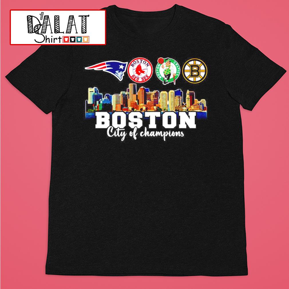 Boston City Of Champions Boston Red Sox Patriots Bruins Celtics