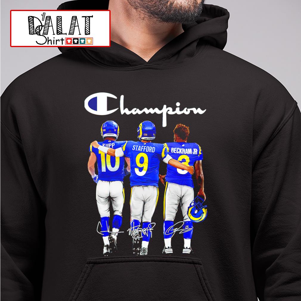 Los angeles rams stafford and kupp signatures 2022 shirt, hoodie,  longsleeve tee, sweater