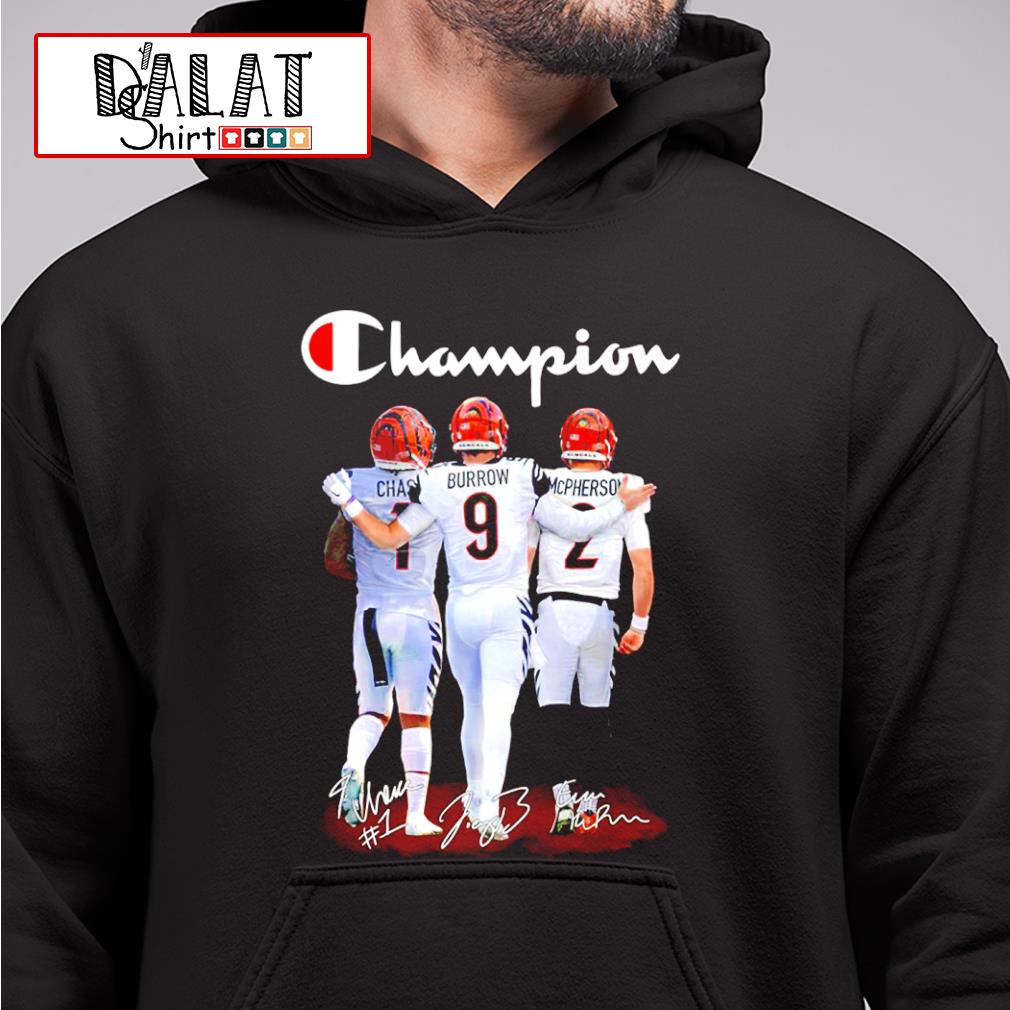 Cincinnati Bengals Champion Ja'marr Chase Joe Burrow Evan