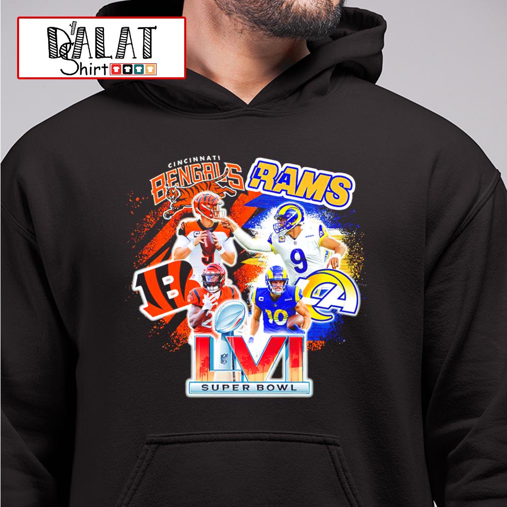 Cincinnati Bengals Vs Los Angeles Rams Super Bowl LVI Shirt - Dalatshirt