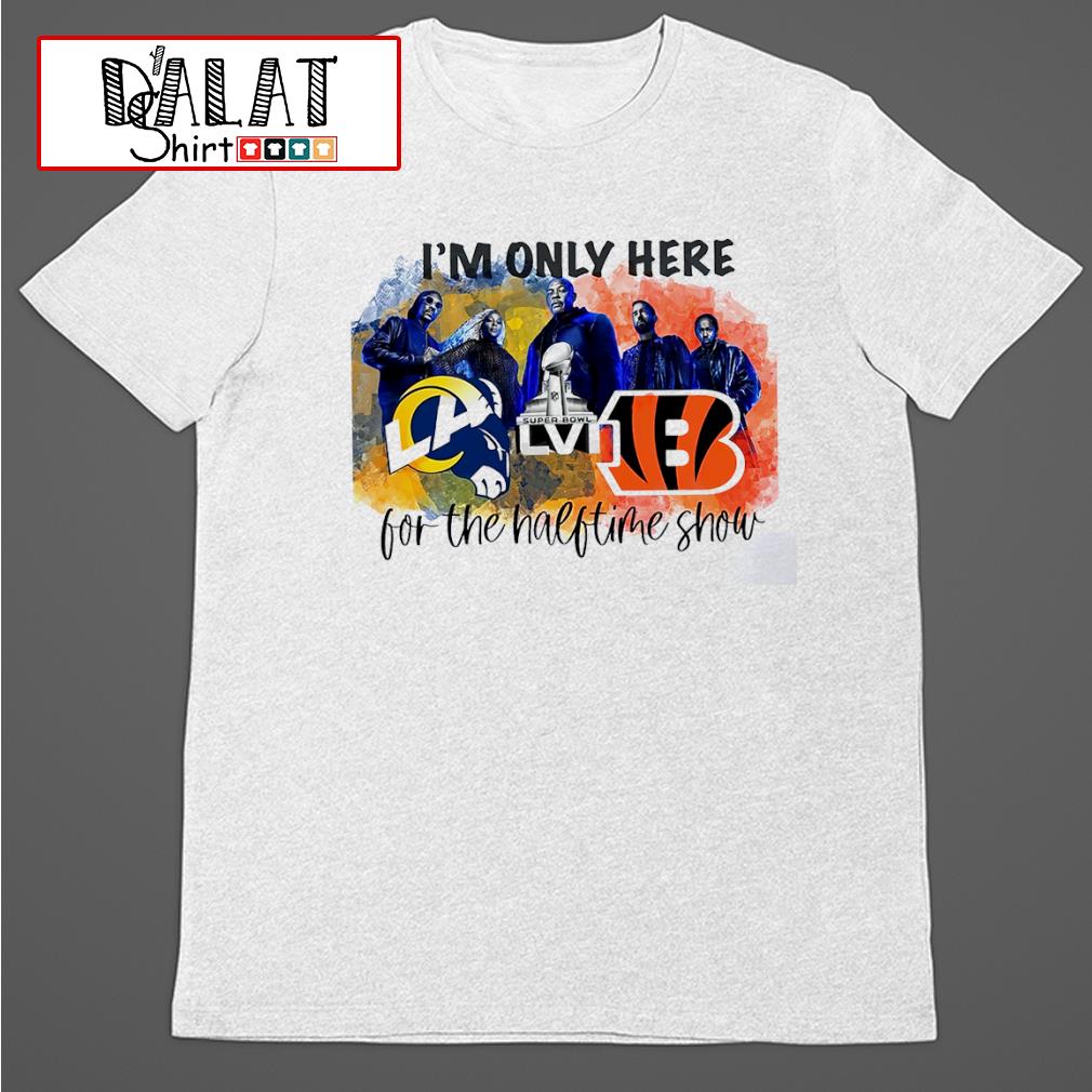 Only Here for the Halftime Show Shirt Super Bowl Shirt 