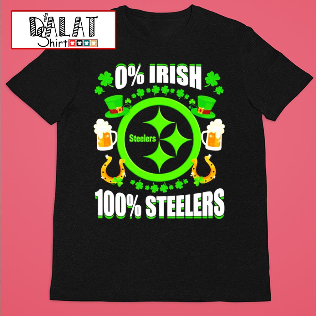 Irish 2025 steelers shirt