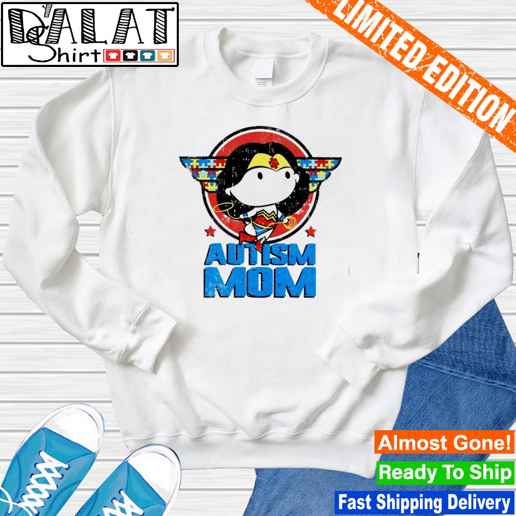 wonder woman autism shirt