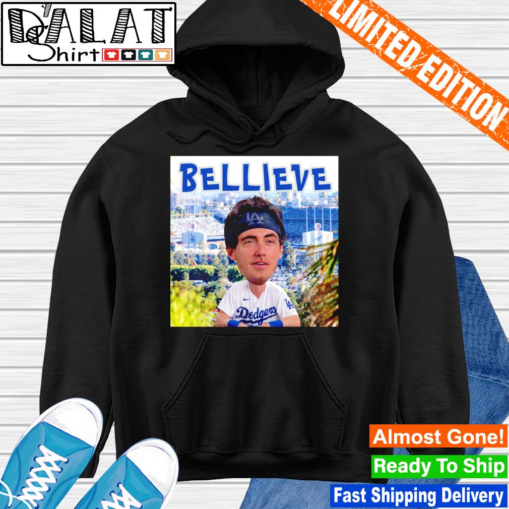 Nice Cody bellinger los angeles Dodgers bellieve cartoon shirt, hoodie,  sweater, long sleeve and tank top