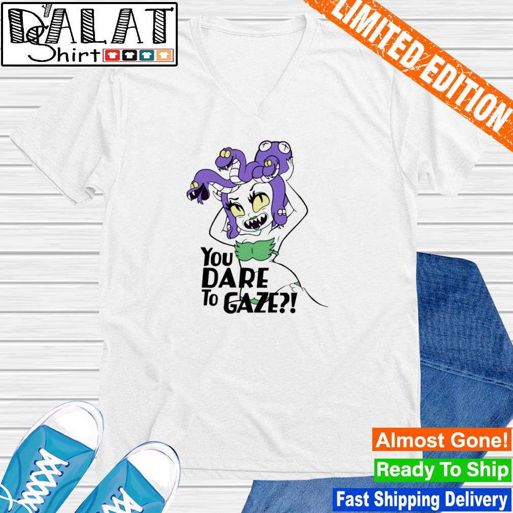 Cuphead cala maria medusa you dare to gaze shirt - Dalatshirt