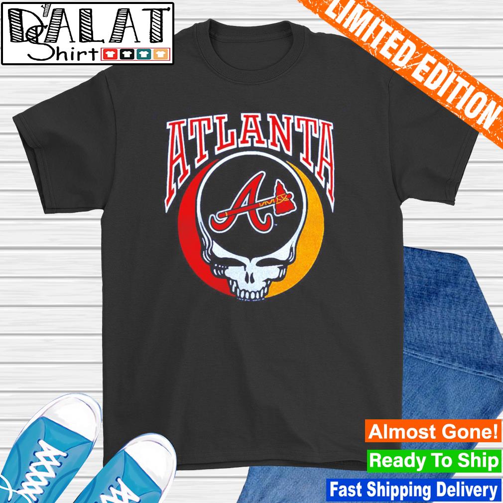 Grateful Dead Atlanta Braves baseball shirt 