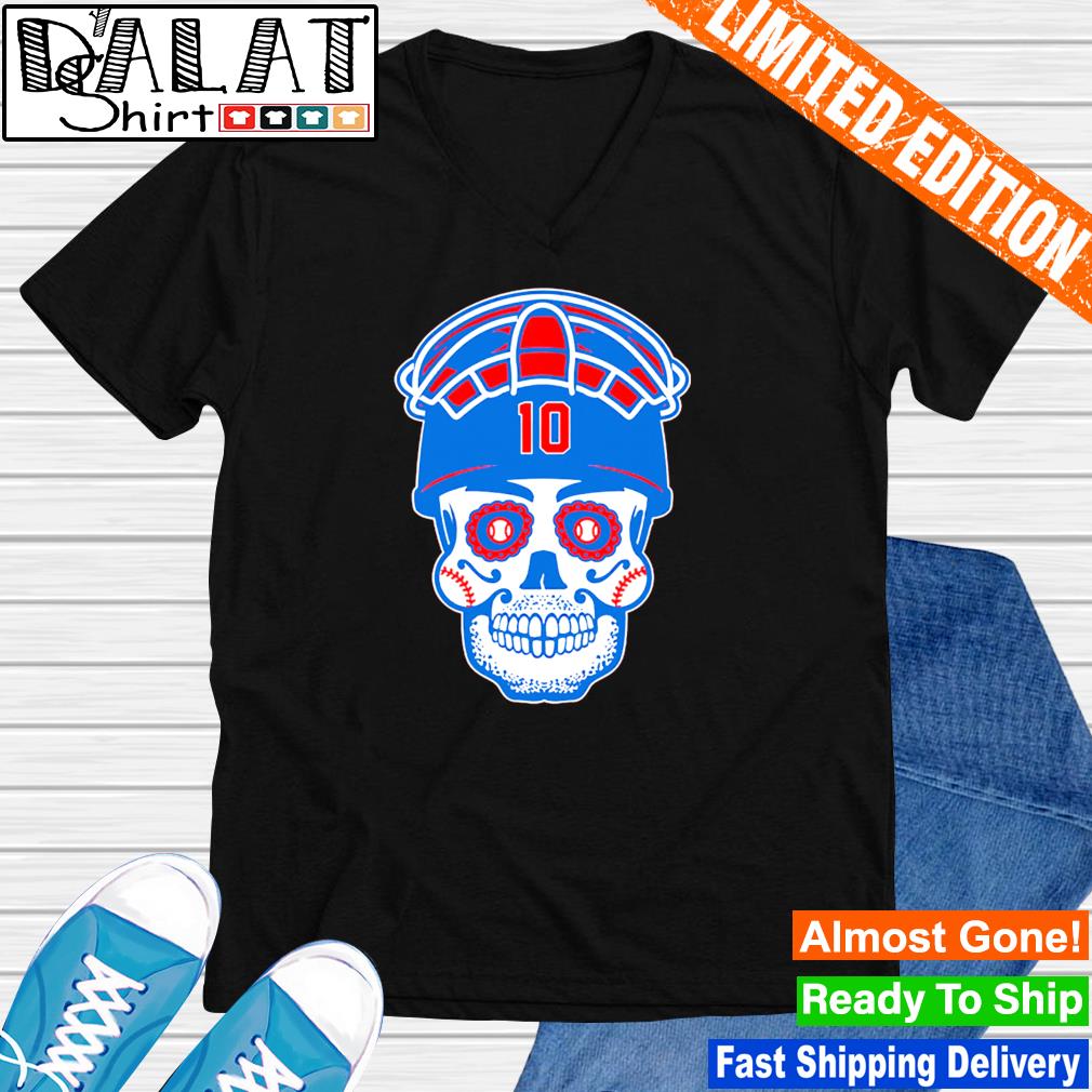 Philadelphia Phillies Sugar Skull Tee Shirt