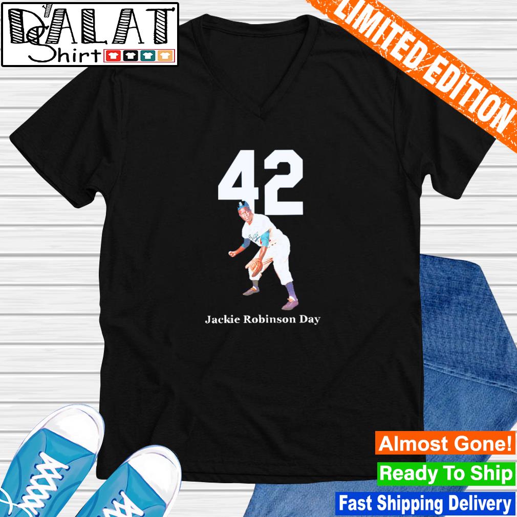 Jackie Robinson Day No 42 Los Angeles Dodgers shirt