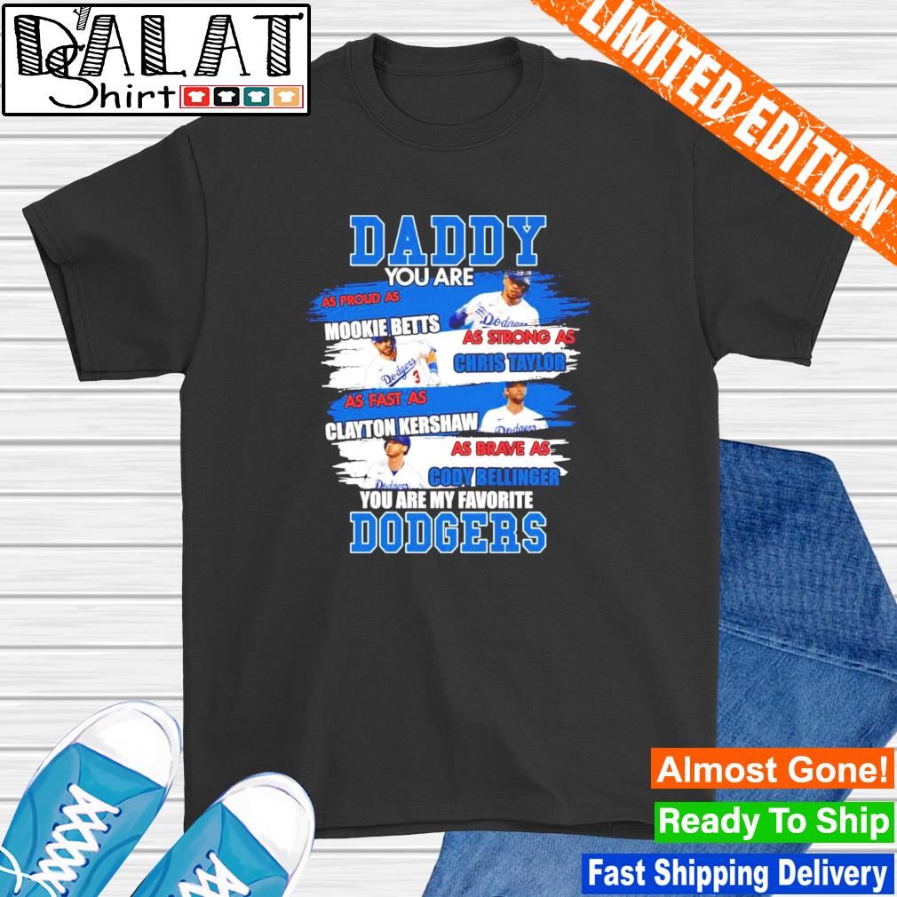 Chris Taylor T-Shirt Los Angeles Dodgers Tshirt Jersey High Quality Unisex  Shirt