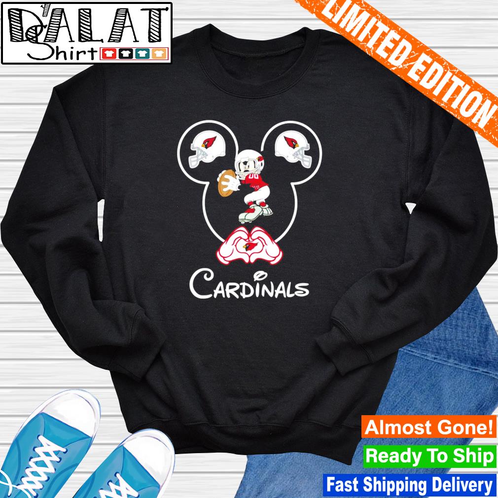 Mickey Mouse player Arizona Cardinals shirt, hoodie, sweater and v