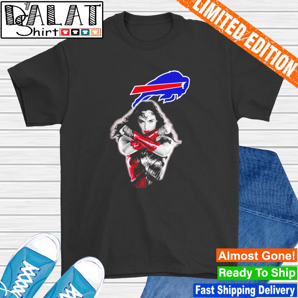 Wonder Woman X Buffalo Bills Logo T-Shirt, Buffalo Bills Gift - Your  One-Stop Shop for the Perfect Presents