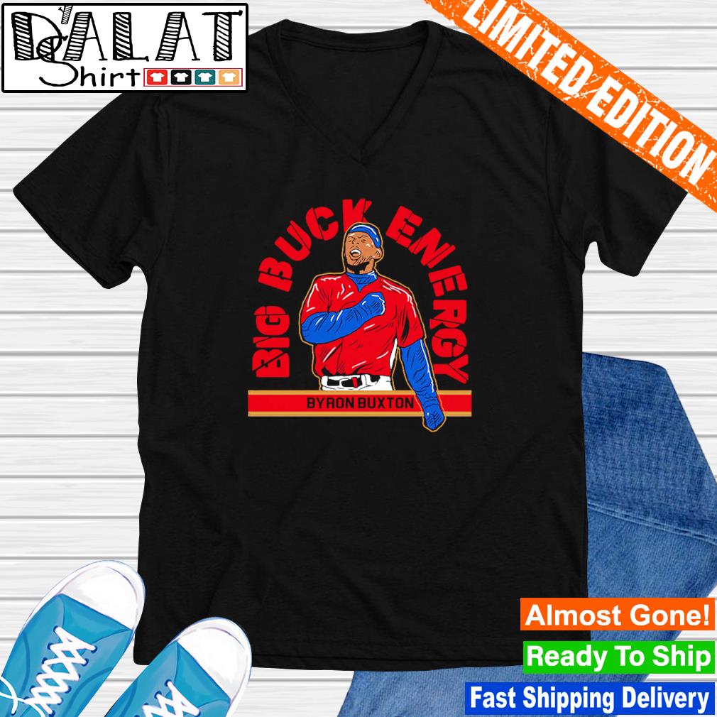  Byron Buxton Shirt (Cotton, Small, Heather Gray