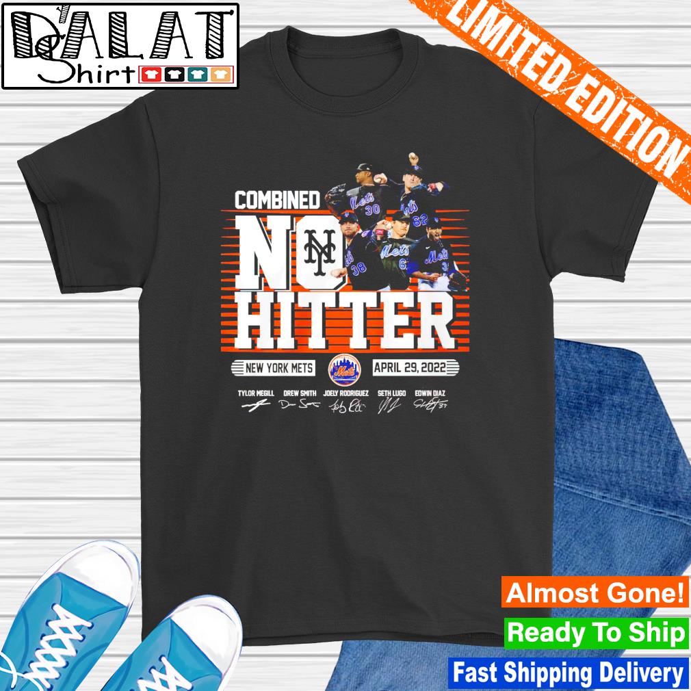 New York Mets Combined no hitter signatures 2022 shirt, hoodie, longsleeve  tee, sweater