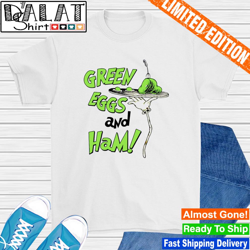 dr seuss green eggs and ham t shirt