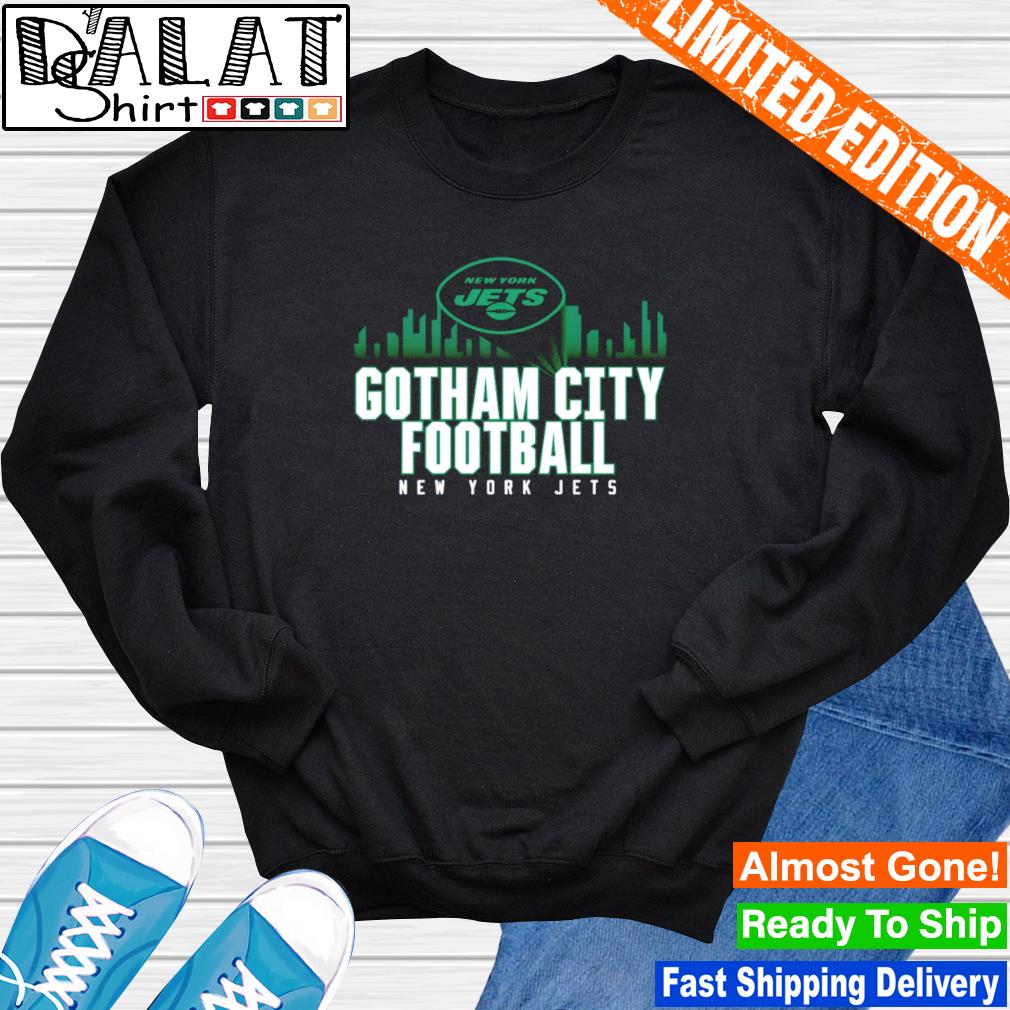 Official New York jets gotham city Football iconic hometown graphic T-shirt