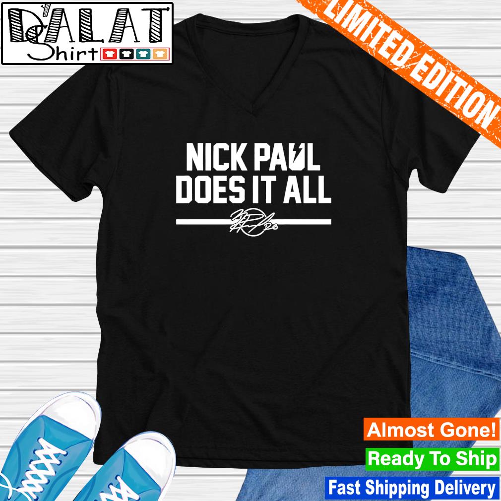 Nick Paul Tampa Bay Lightning does it all signature shirt, hoodie, sweater,  long sleeve and tank top