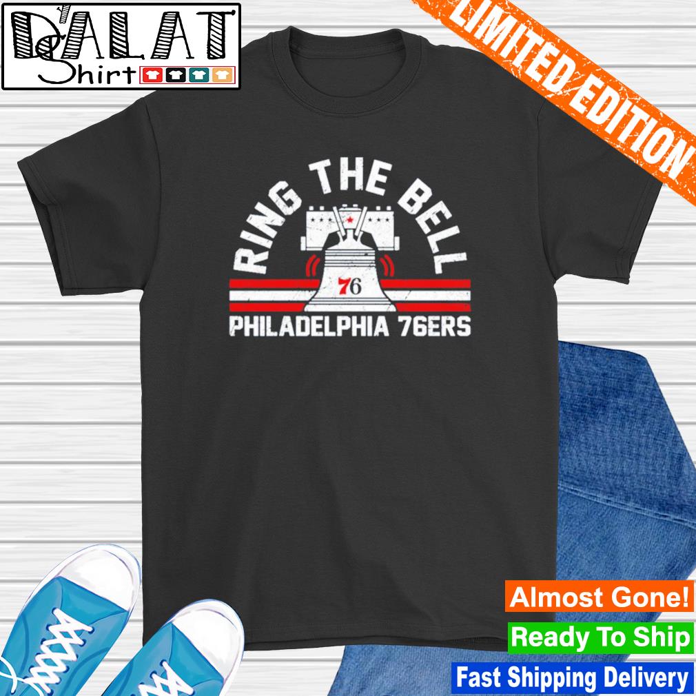 Ring The Bell T-Shirt | Philadelphia 76ers Sixers Inspired | phillygoat White / 3XL