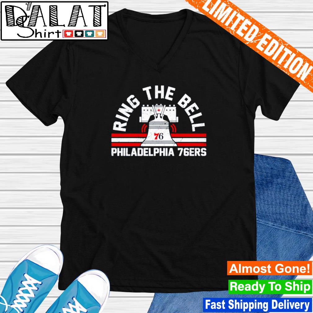 Ring The Bell T-Shirt | Philadelphia 76ers Sixers Inspired | phillygoat White / 3XL