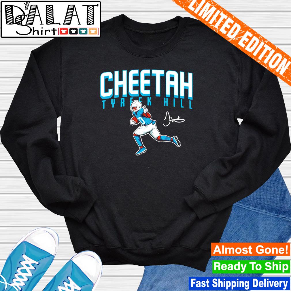 Miami Dolphins Tyreek Hill South Florida Cheetah signature shirt, hoodie,  sweater, long sleeve and tank top