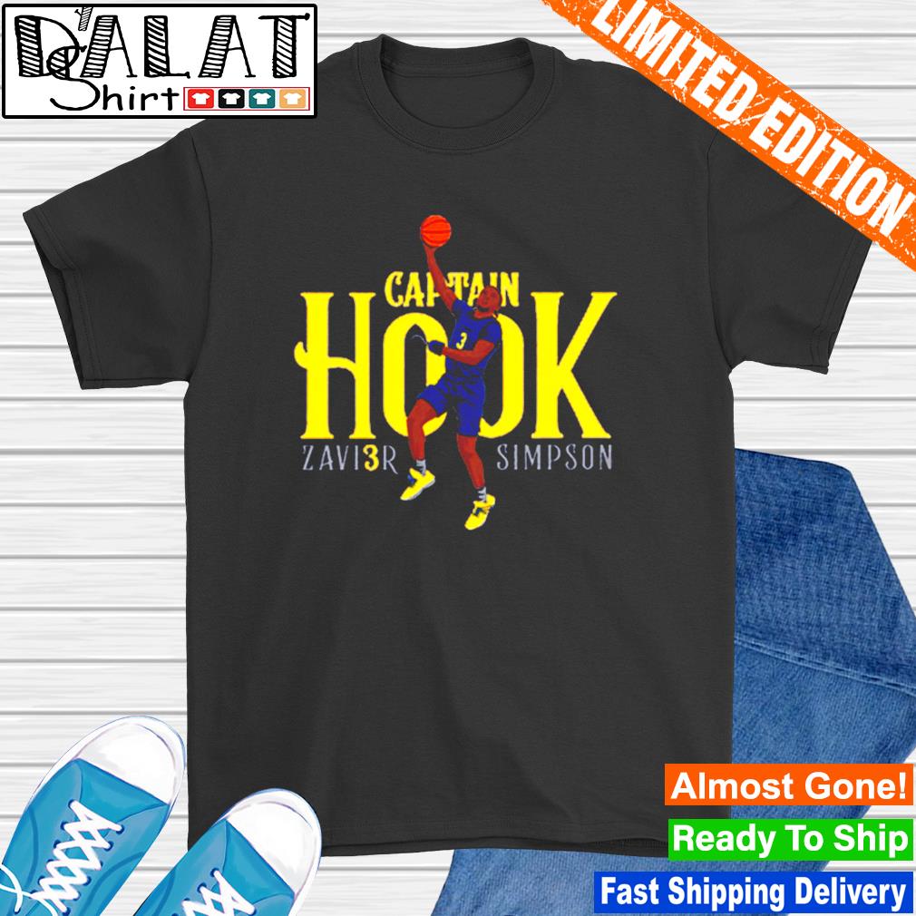 Zavier Simpson Oklahoma City Thunder Captain Hook shirt - Dalatshirt
