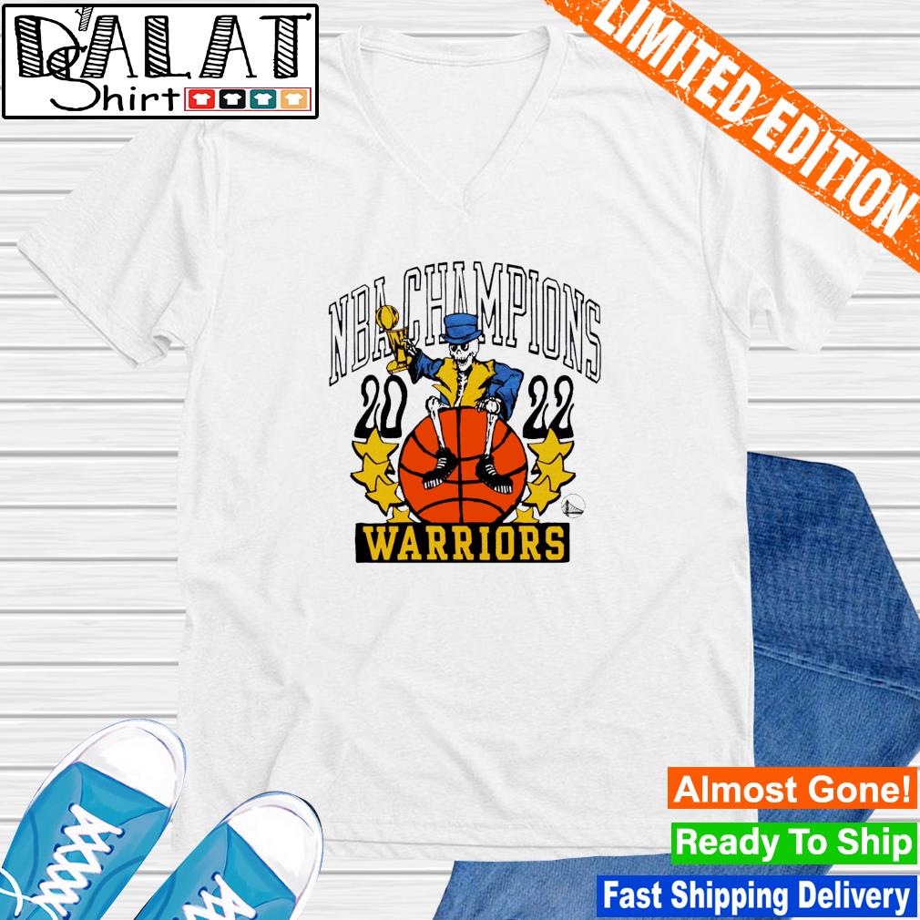 Golden State Warriors - 2022 Champions Grateful Dead NBA T-shirt