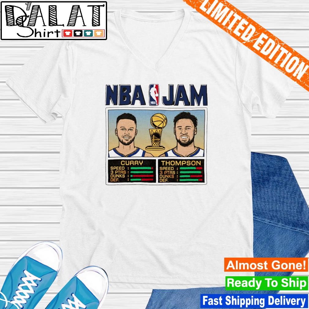 Nba jam hot sale warriors shirt