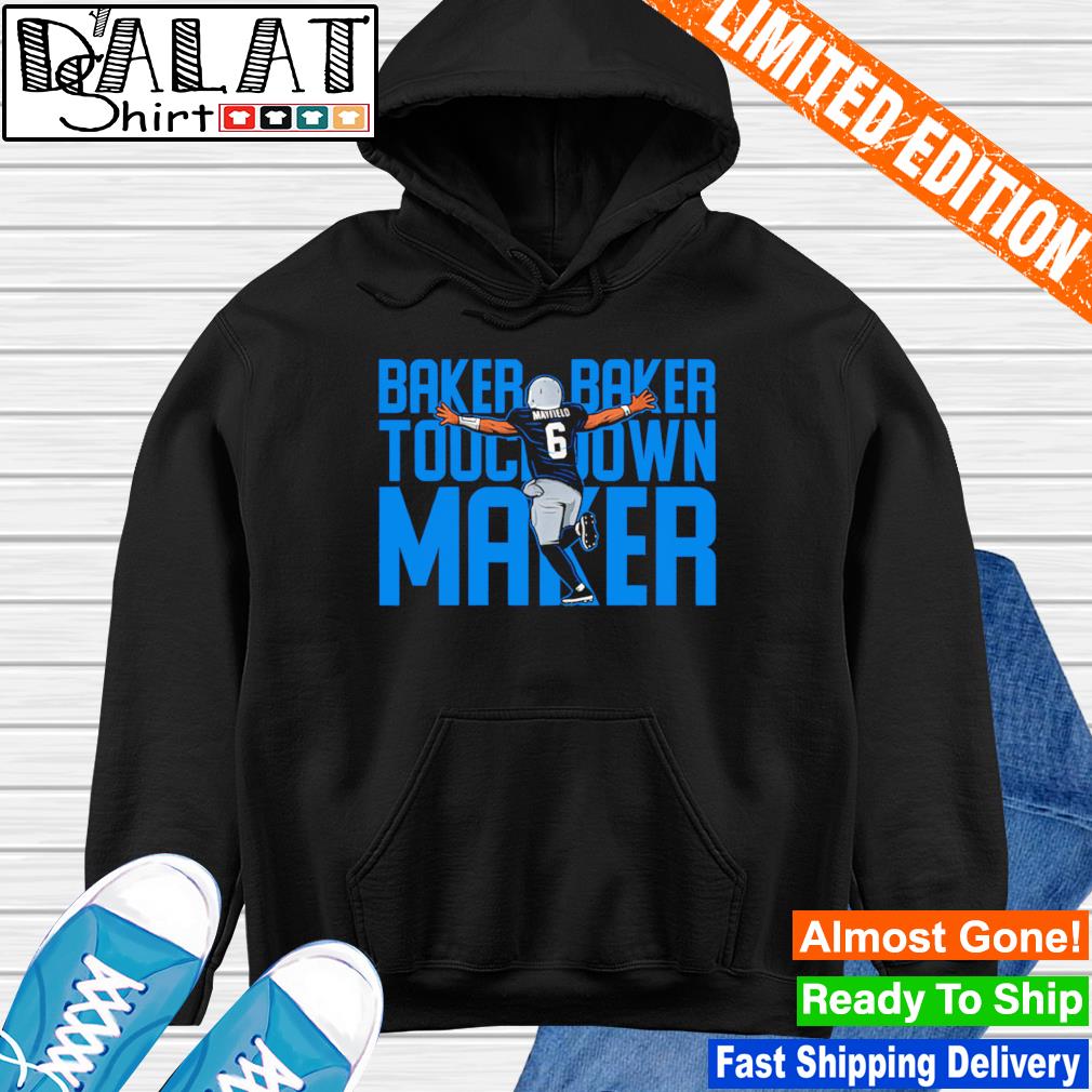 Baker Mayfield: Carolina Touchdown Maker T-shirt + Hoodie