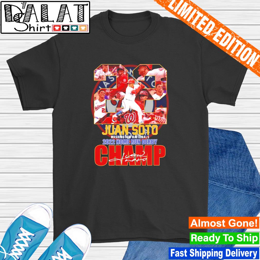 The Home Run Derby Juan Soto Washington Nationals 2022 Champ shirt