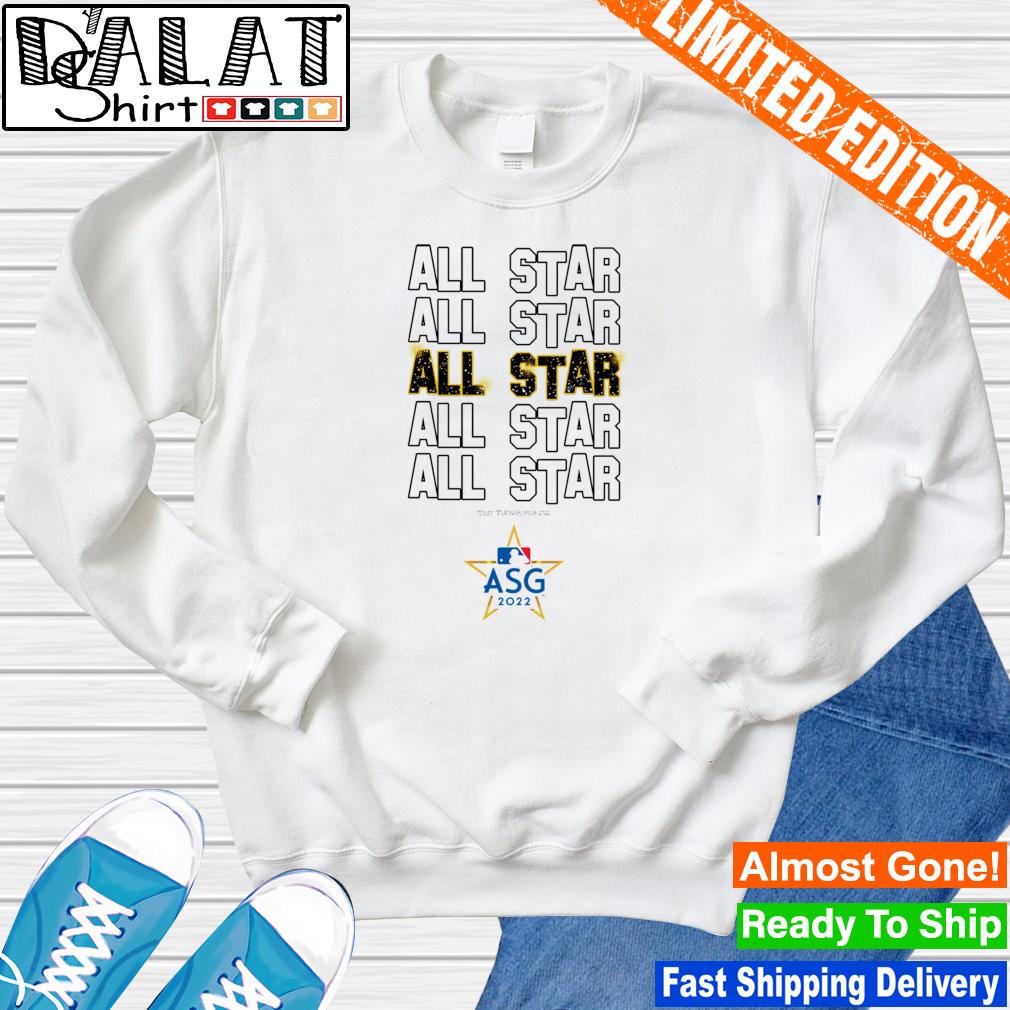 Toddler Tiny Turnip White 2022 MLB All-Star Game All Stars Stacked