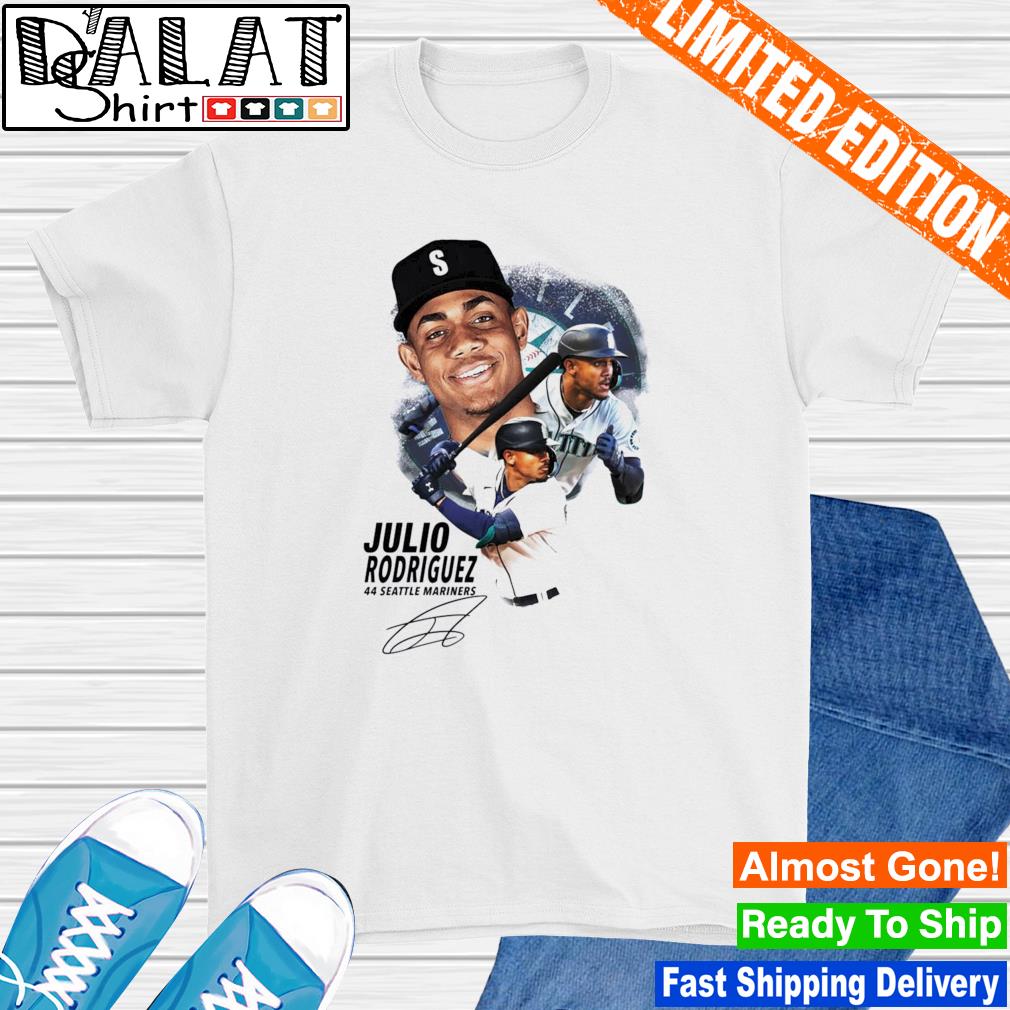 Julio Rodriguez Seattle Mariners Baseball signature shirt, hoodie, sweater  and long sleeve