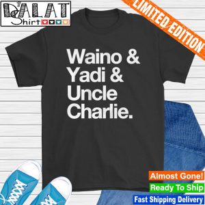 Adam Wainwright & Yadier Molina: Waino & Yadi & Uncle Charlie, Adult T-Shirt / Black / 2XL - MLB_cardinalsgifs - Black - Sports Fan Gear | breakingt