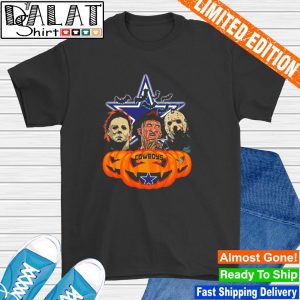 Dallas Cowboys Freddy Krueger Michael Myers Jason Voorhees pumpkin  halloween 2023 shirt, hoodie, sweater, long sleeve and tank top