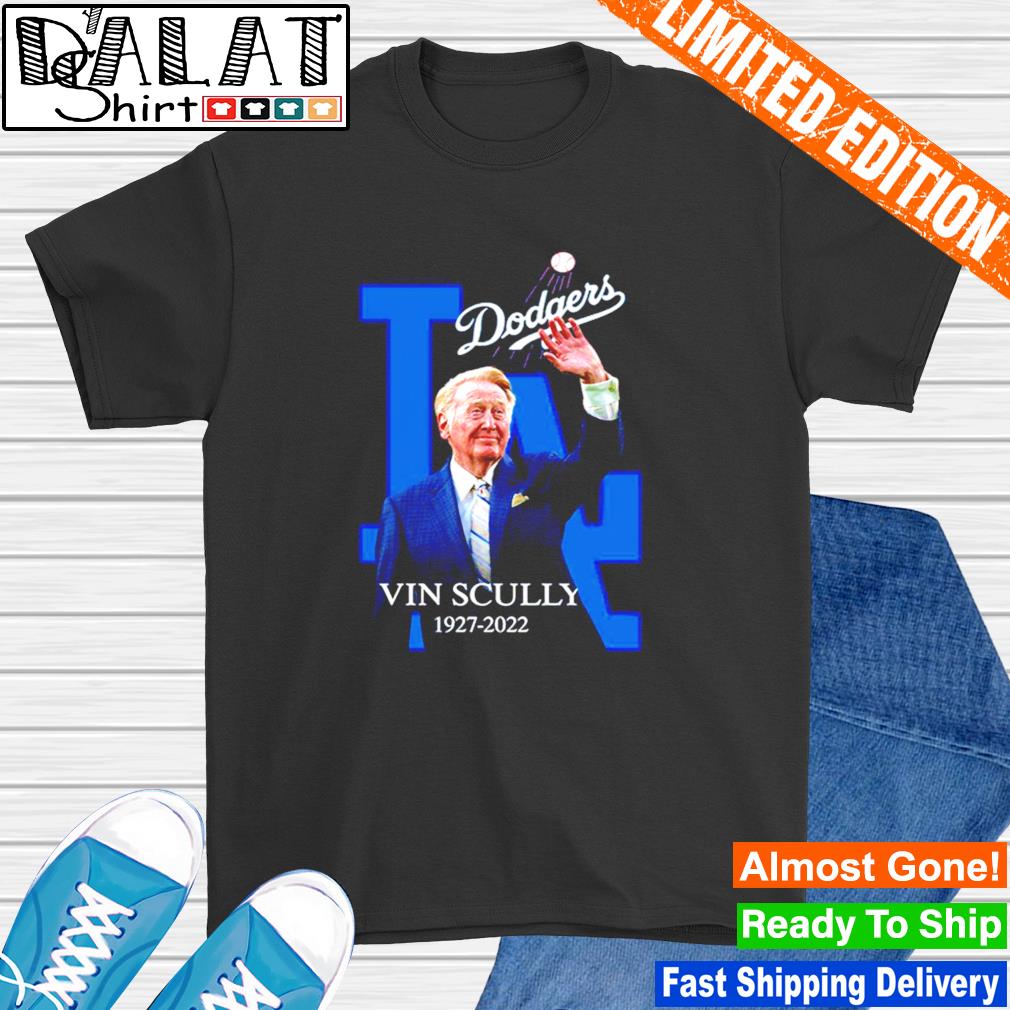 Retro Vin Scully Dodgers 1927-2022 - Vin Scully - T-Shirt