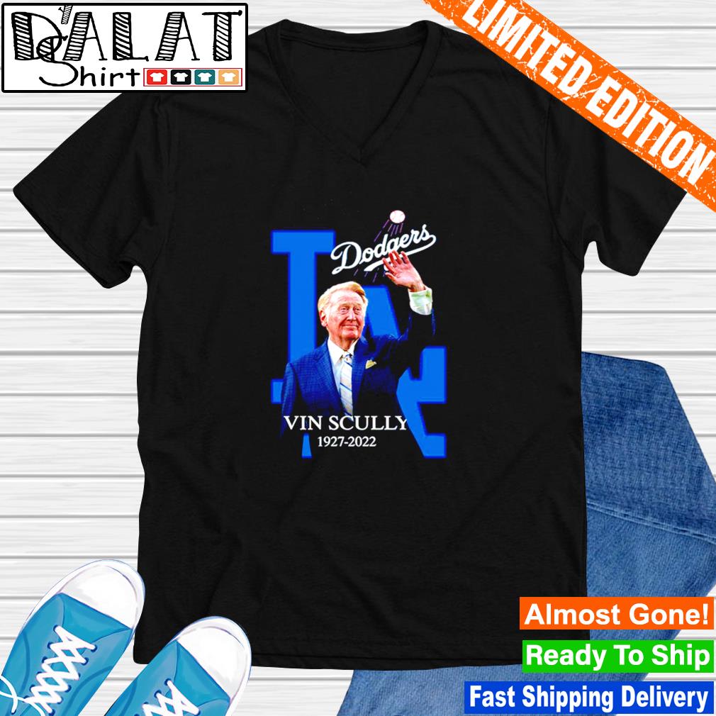 Retro Vin Scully Dodgers 1927-2022 - Vin Scully - T-Shirt