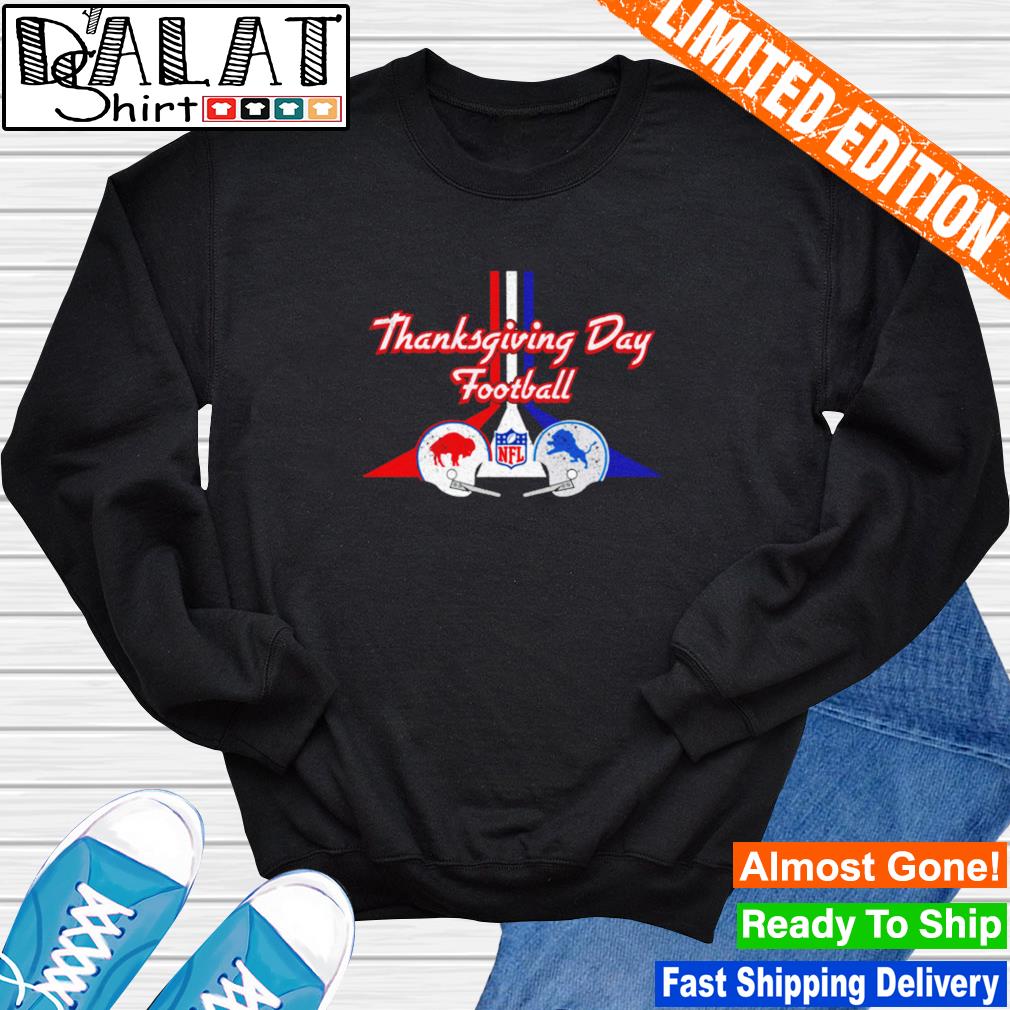 Buffalo Bills vs Lions Thanksgiving Day 2022 shirt, hoodie, sweater, long  sleeve and tank top