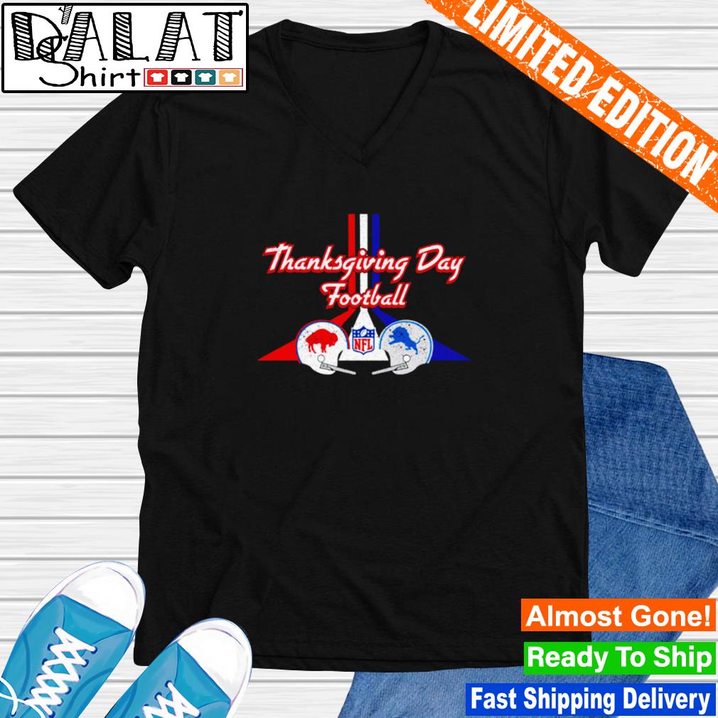 Buffalo Bills vs. Detroit Lions thanksgiving day football Matchup The Bills  shirt - Dalatshirt