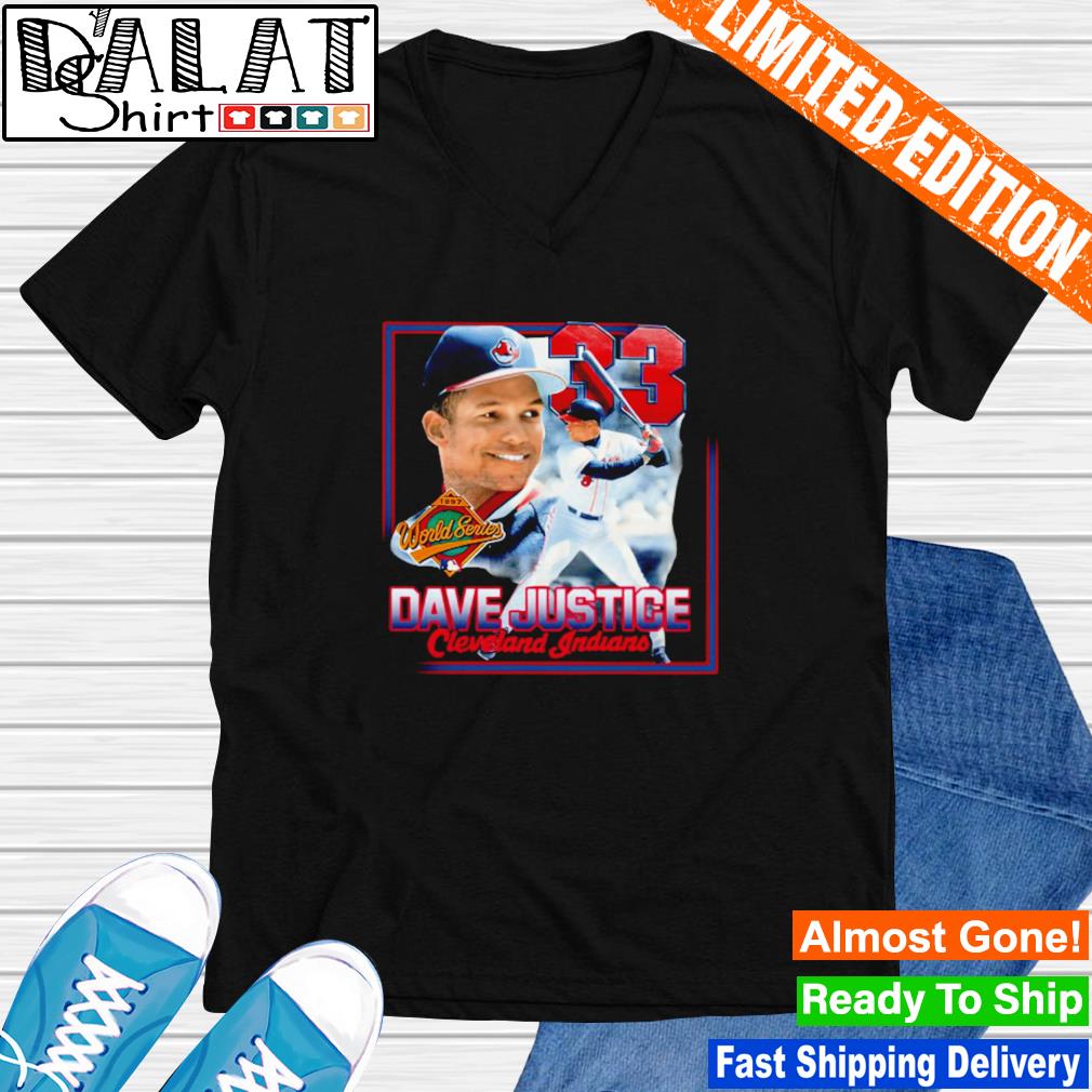 Dave Justice 23 Cleveland Indians World Series shirt - Dalatshirt
