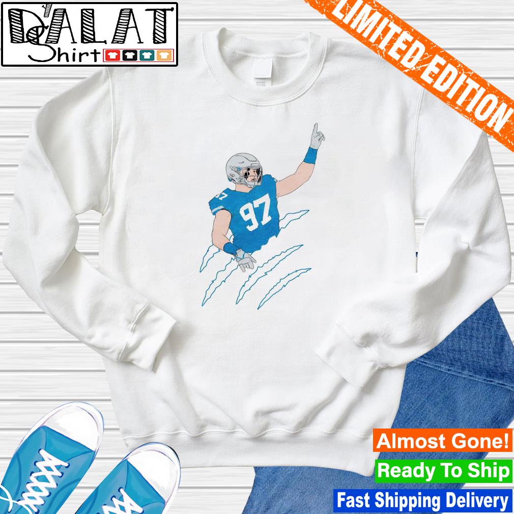 Detroit Lions Aidan Hutchinson shirt, hoodie, sweater, long sleeve and tank  top