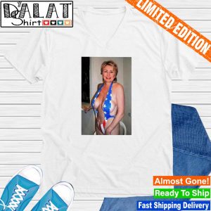 Hillary Clinton American flag bikini shirt Dalatshirt