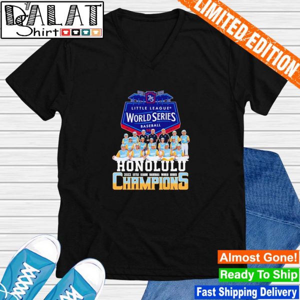 Honolulu 2022 Little League World Series Baseball Champions Shirt