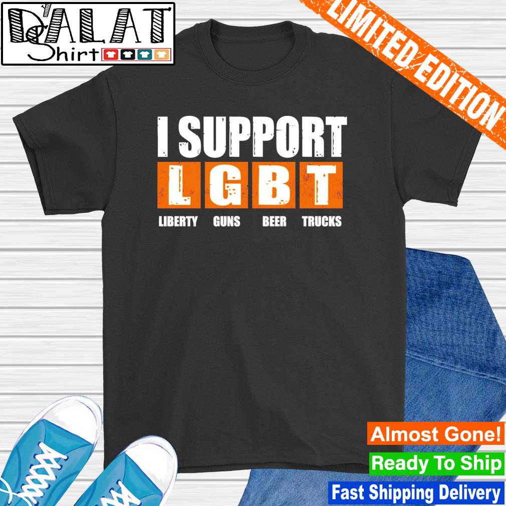i support lgbt shirt