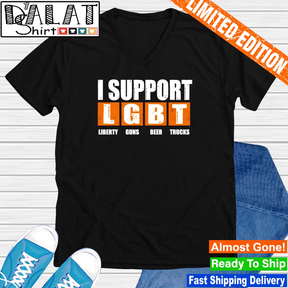 i support lgbt shirt