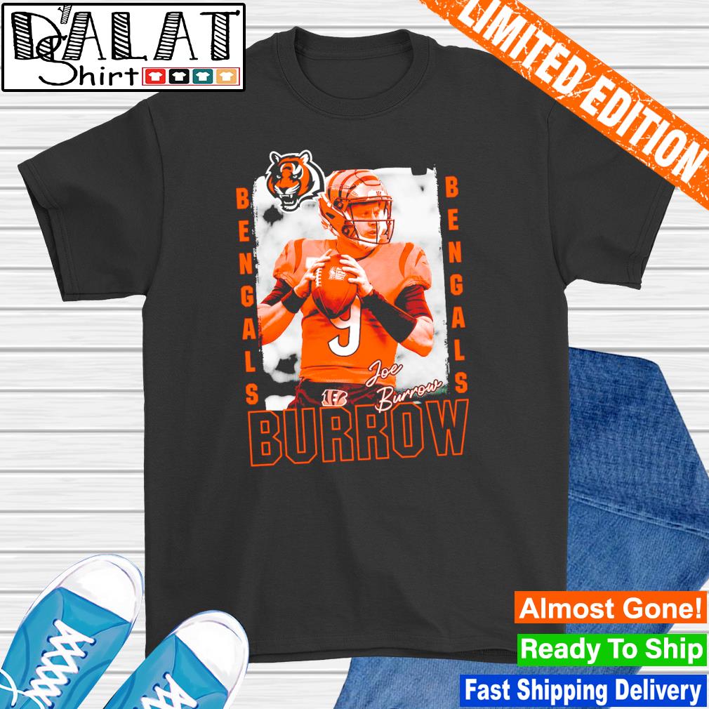 Joe Burrow T-Shirt, Cincinnati Bengals Shirt - Ink In Action