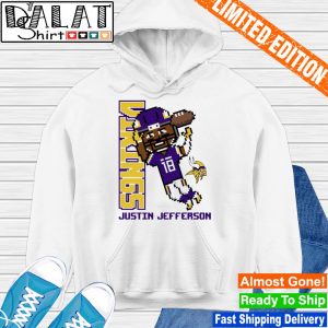 Justin Jefferson Minnesota Vikings Youth Pixel Player shirt, hoodie,  sweater, long sleeve and tank top